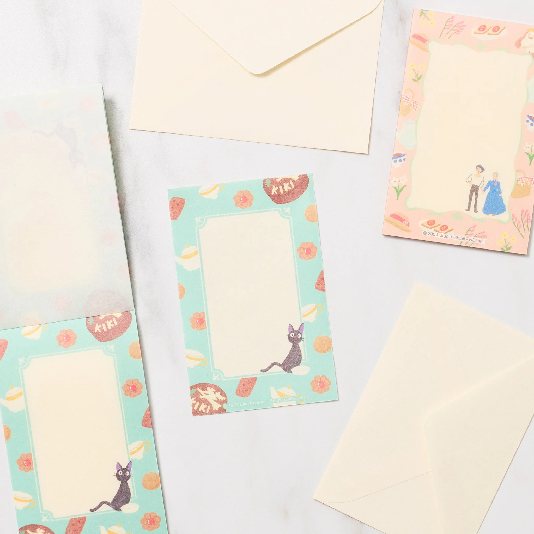 Studio Ghibli Break Time Mini Letter Set / Movic - Image 2