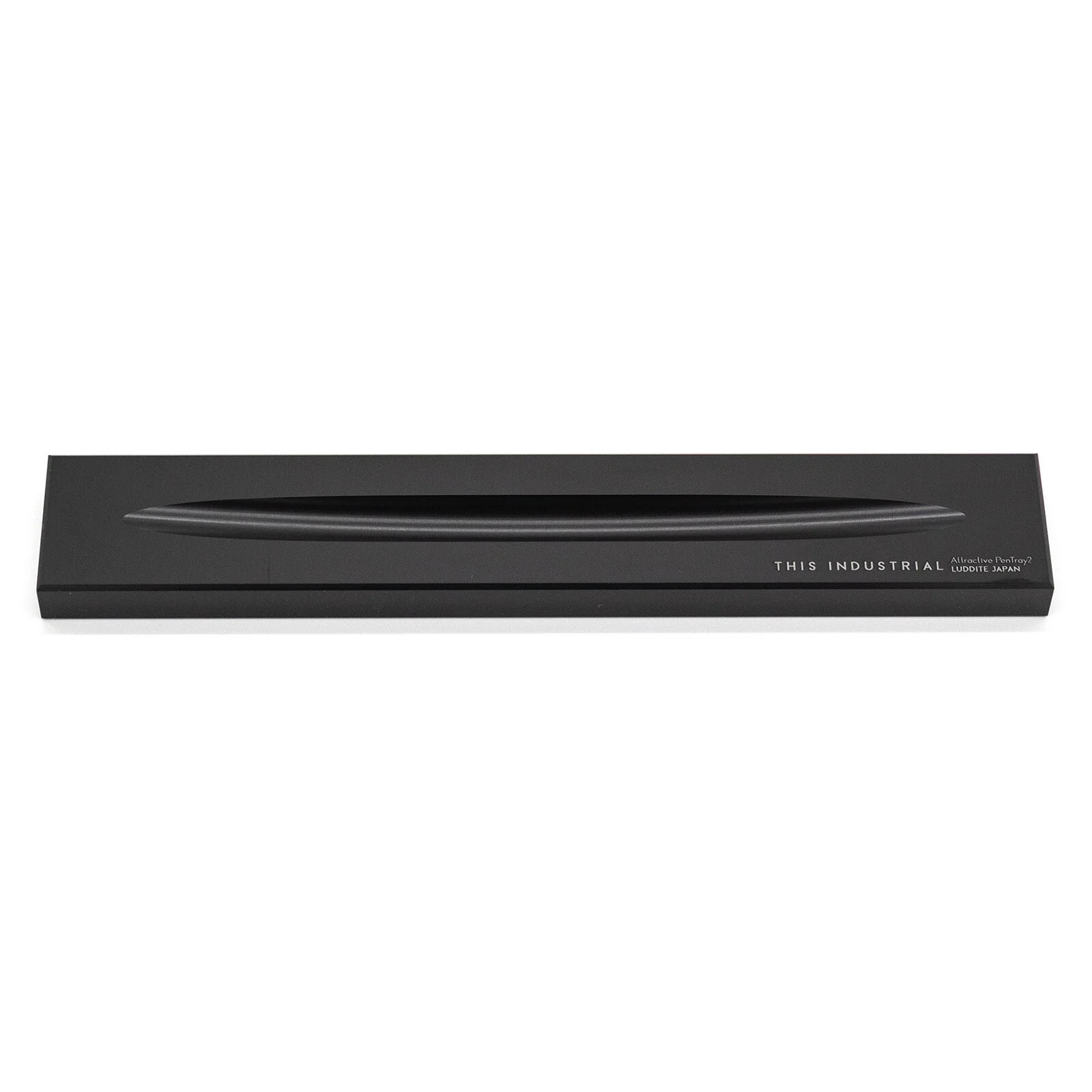 THIS INDUSTRIAL Attractive PenTray2 1-Slot Pen Tray / Luddite