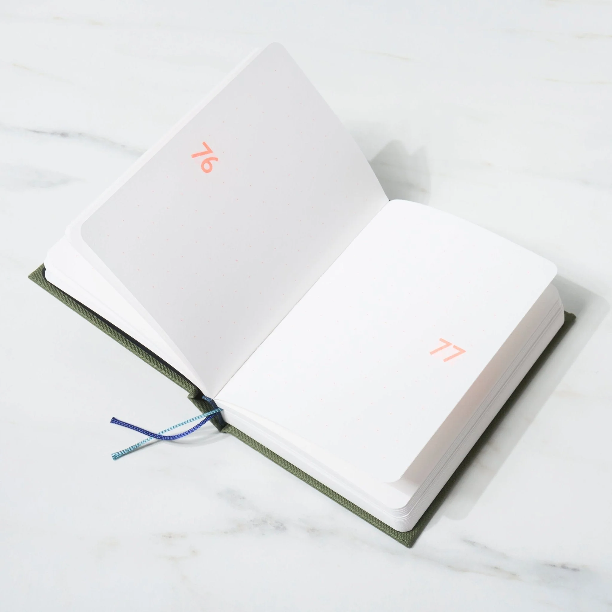 TYPEFACE NOTEBOOK A6 Size 365 Page Notebook - Gill Sans / Letterpress Letters - Image 11