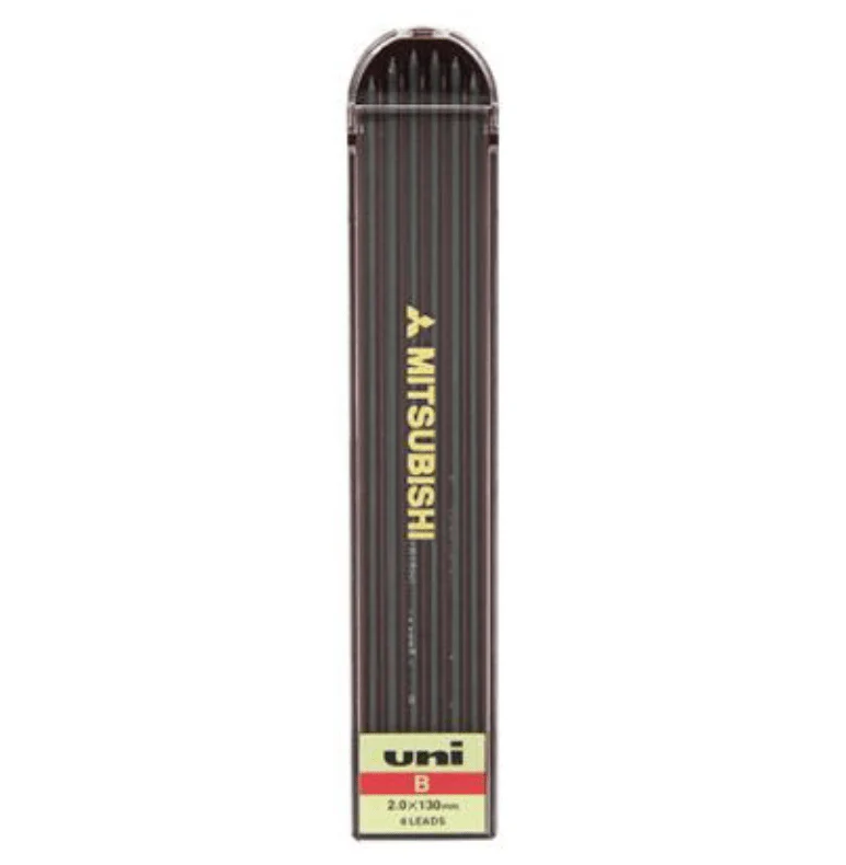 uni 2mm Graphite Pencil Lead Refill / uni Mitsubishi Pencil - Image 4