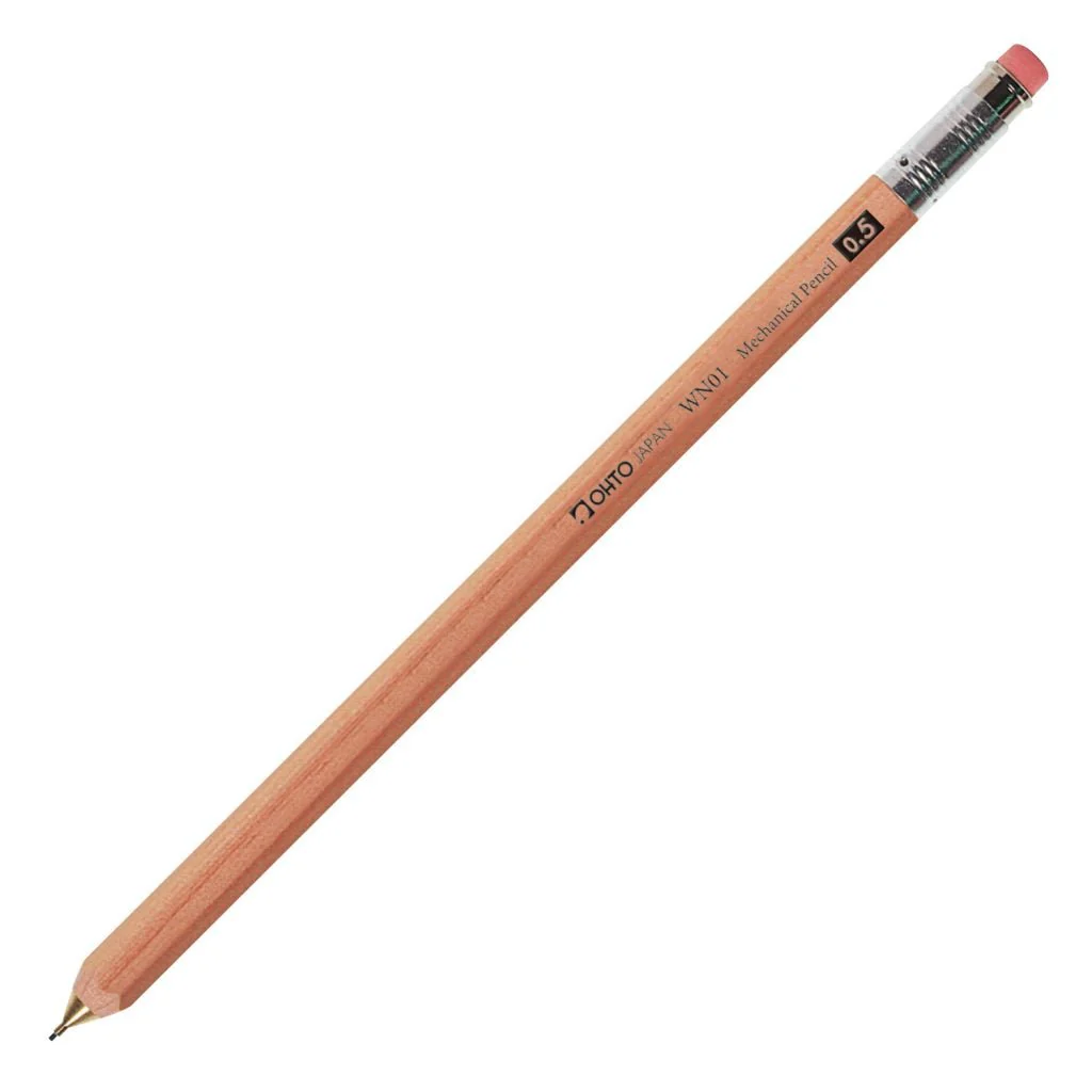 Wooden Pencil-Shaped Mechanical Pencil / OHTO - Image 10