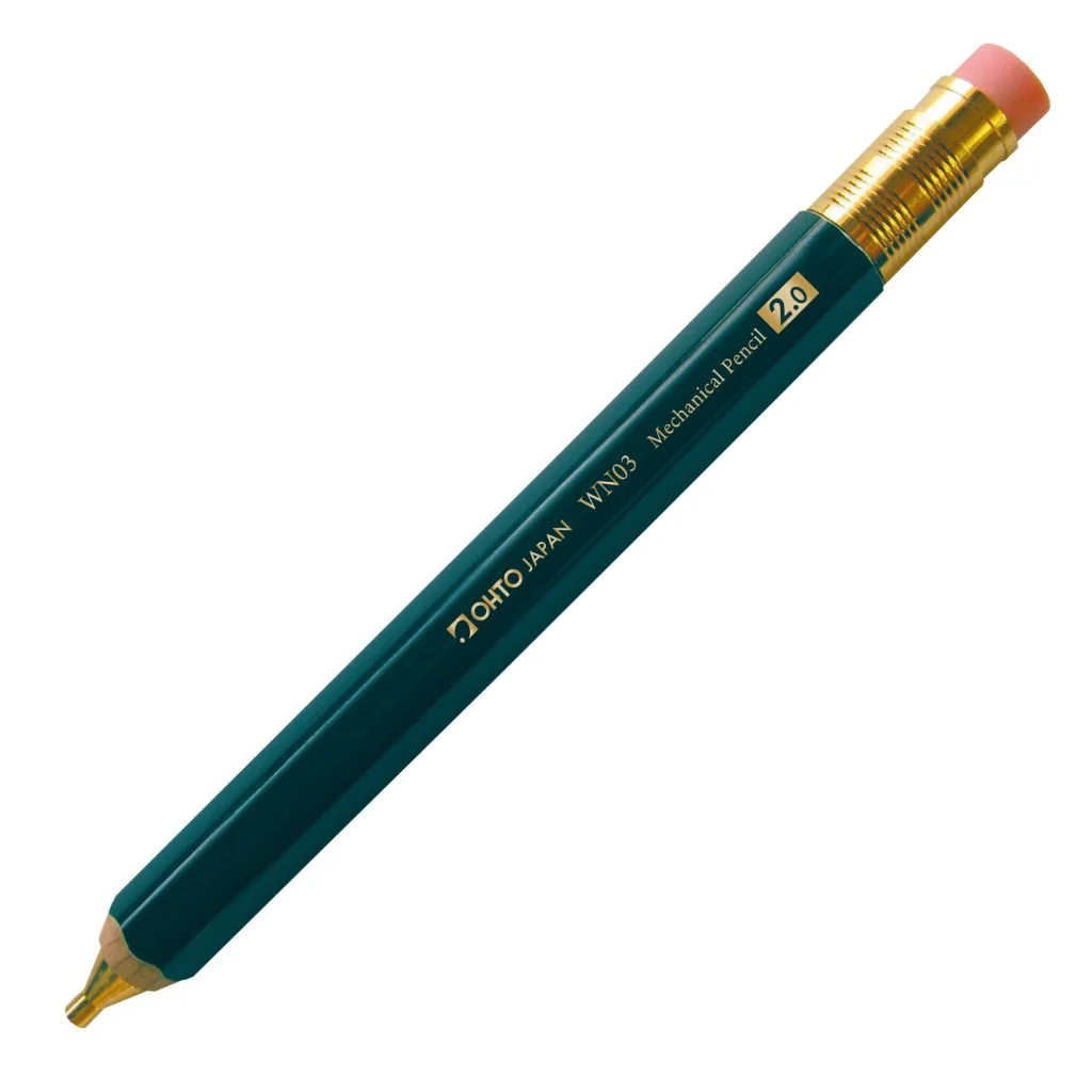 Wooden Pencil-Shaped Mechanical Pencil / OHTO - Image 14
