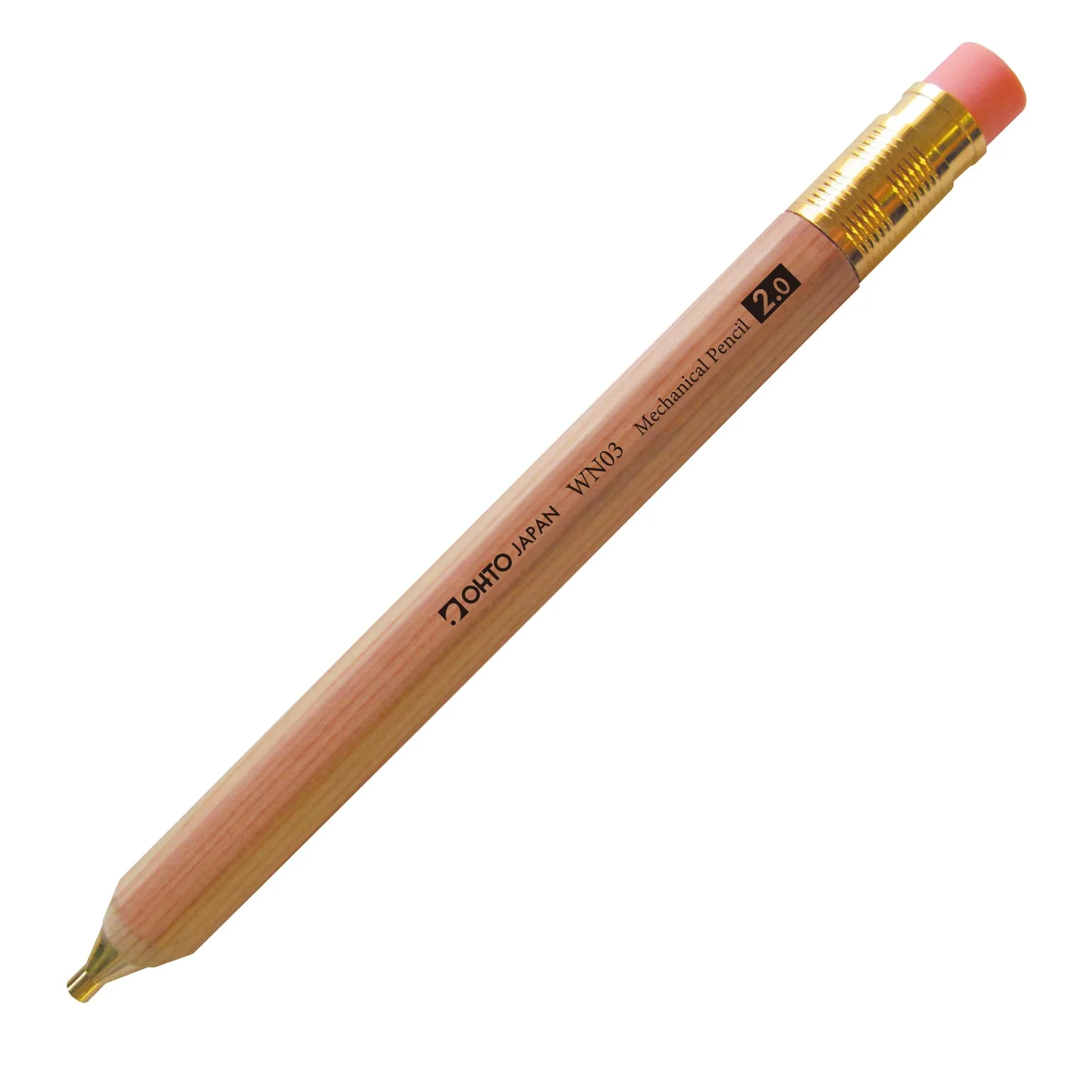 Wooden Pencil-Shaped Mechanical Pencil / OHTO - Image 15