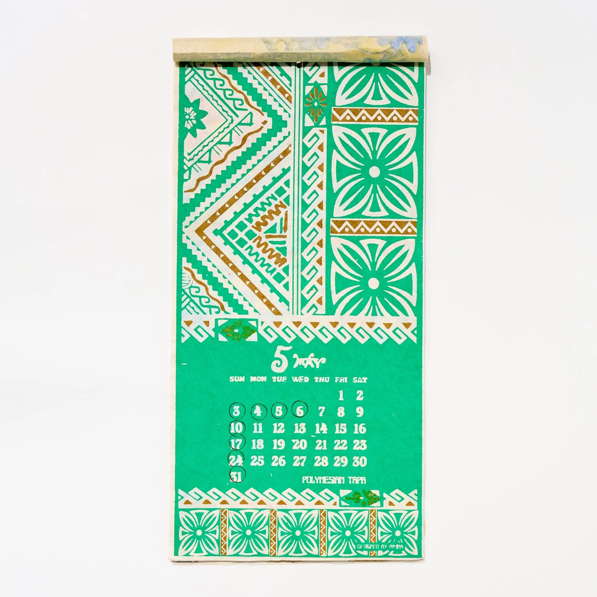 World Flowers Calendar 2026 Designed by Amina / Amina Collection Co., Ltd. - Image 2