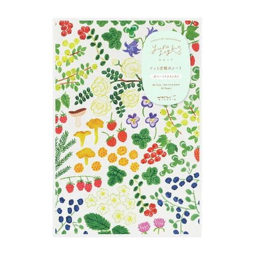 Yuru Log B6 Illustrated Notebook / MIDORI - Image 16