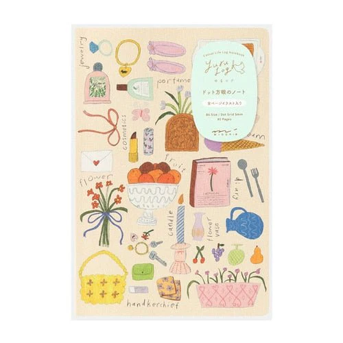 Yuru Log B6 Illustrated Notebook / MIDORI - Image 17