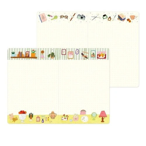 Yuru Log B6 Illustrated Notebook / MIDORI - Image 18