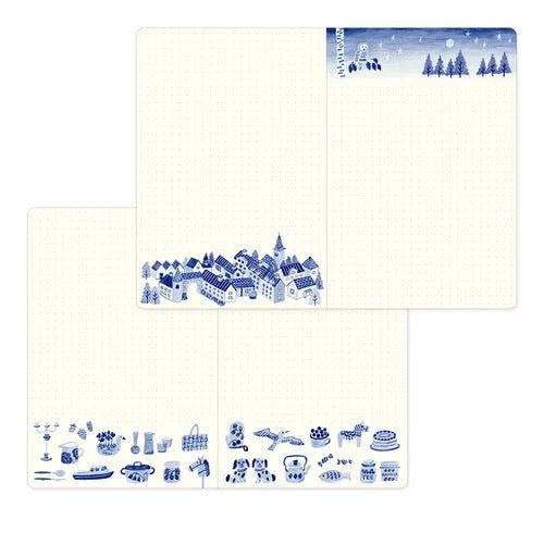 Yuru Log B6 Illustrated Notebook / MIDORI - Image 25