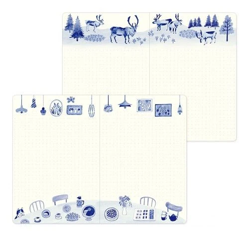 Yuru Log B6 Illustrated Notebook / MIDORI - Image 27