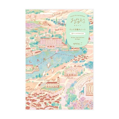 Yuru Log B6 Illustrated Notebook / MIDORI - Image 28