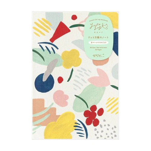 Yuru Log B6 Illustrated Notebook / MIDORI - Image 31