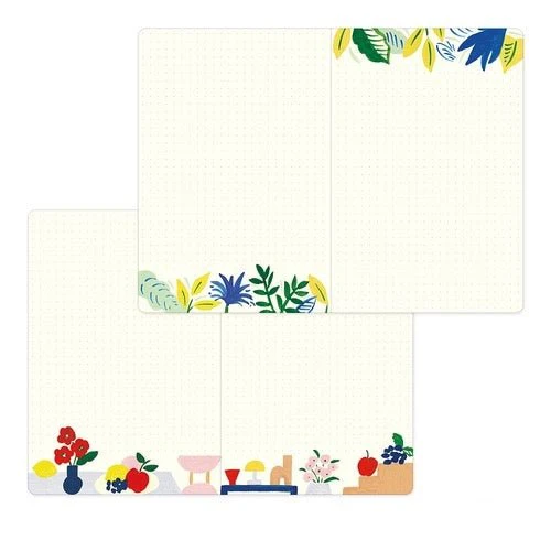 Yuru Log B6 Illustrated Notebook / MIDORI - Image 33