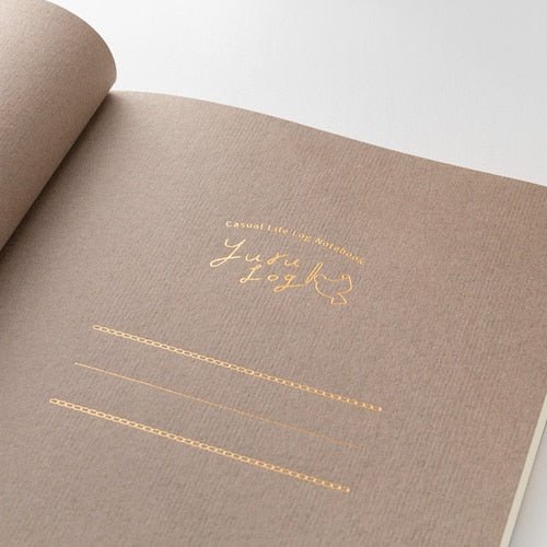 Yuru Log B6 Illustrated Notebook / MIDORI - Image 9